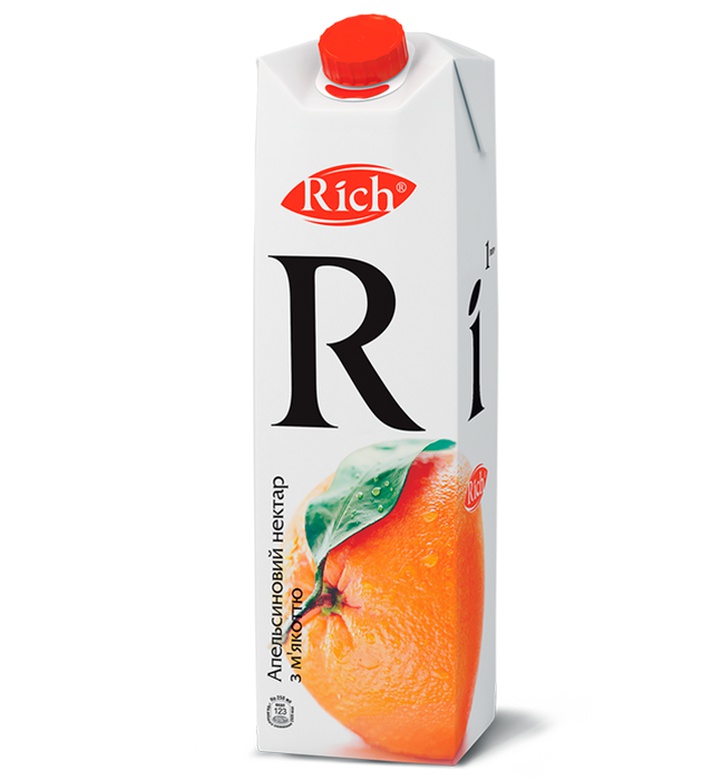 Напитки: Нектар апельсиновый