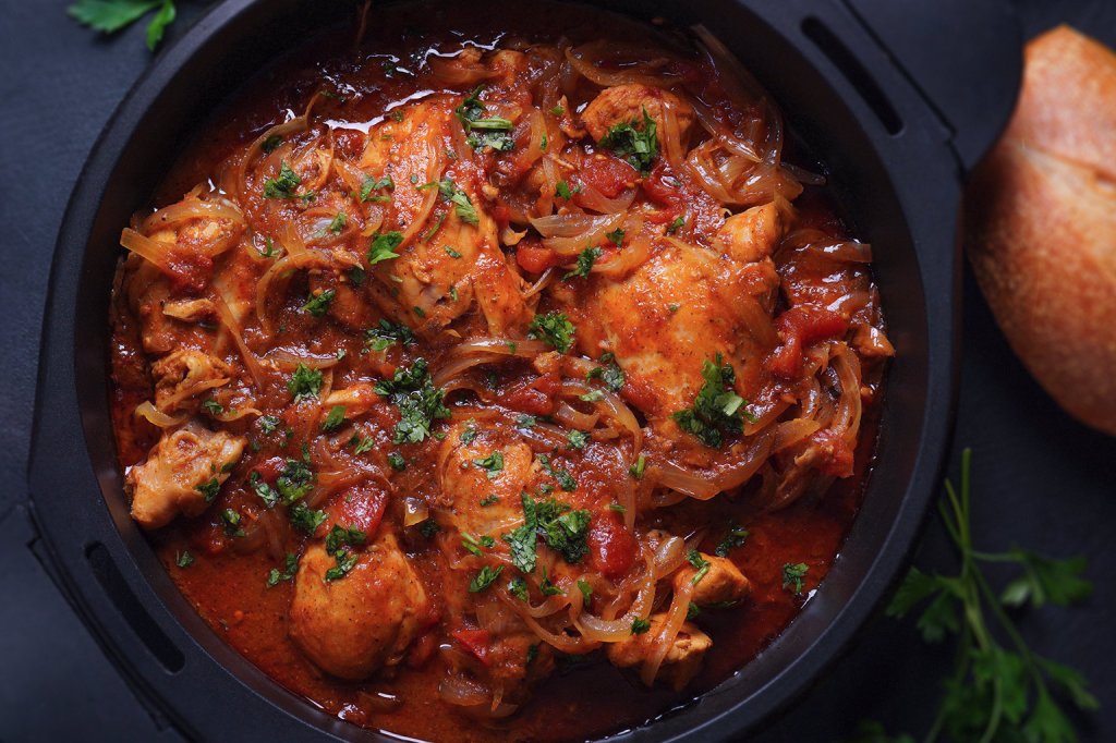 чахохбілі з куркою