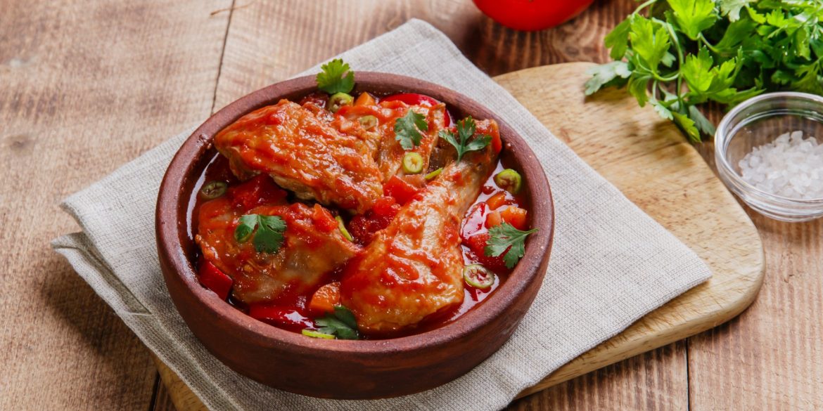чахохбілі з куркою