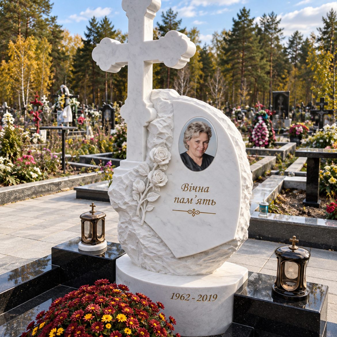 Де замовити мармуровий пам'ятник у Києві
